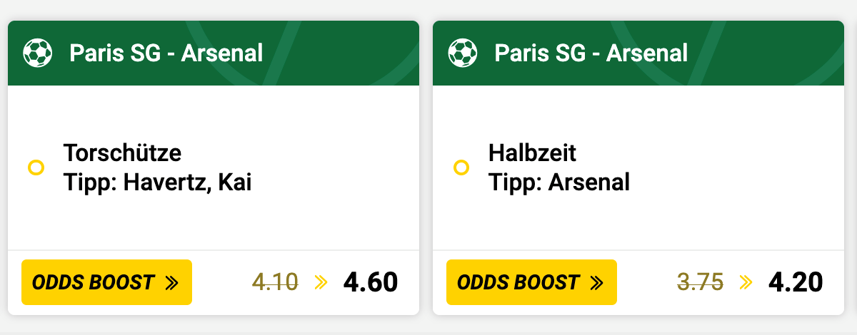 Paris St. Germain – FC Arsenal